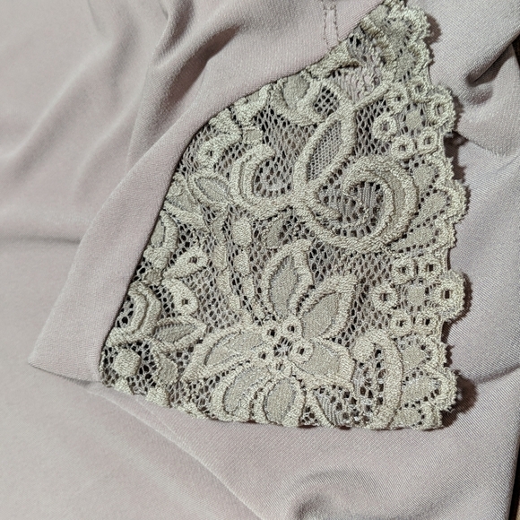 Simonton Says Women's Tank w/Lace Insert Size XL - Picture 5 of 7